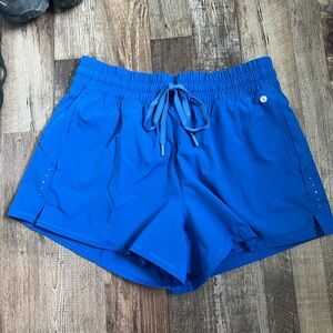 Women's Blue Athletic Shorts